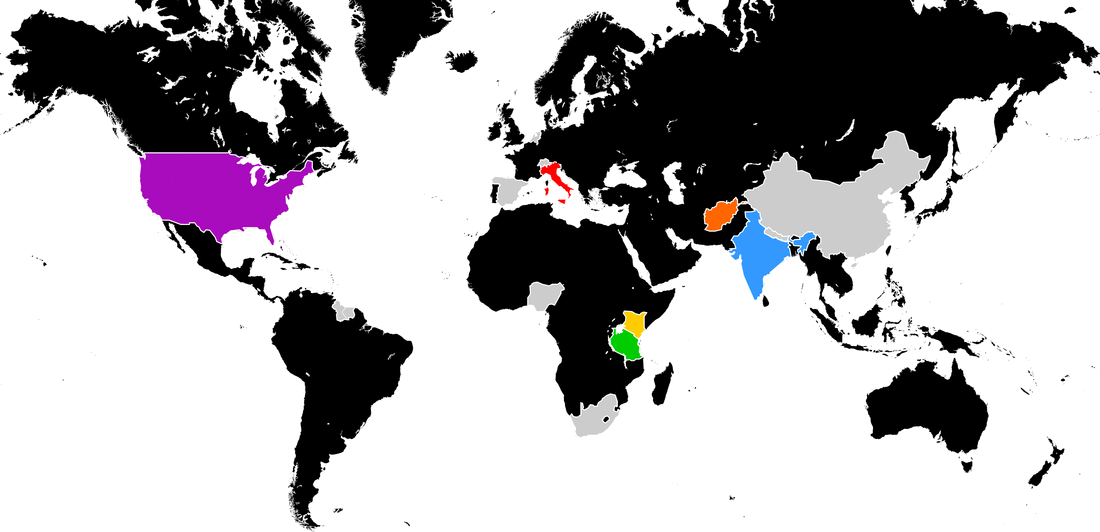 Global Buddy participating countries